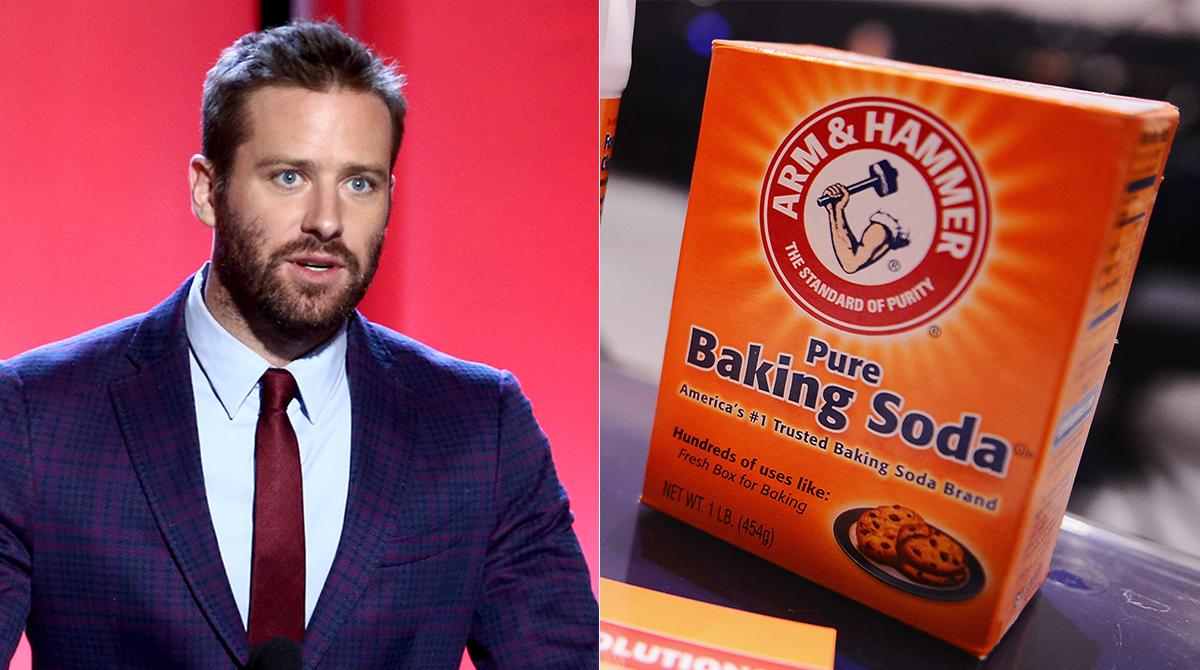 Armie Hammer had family ties to Arm & Hammer