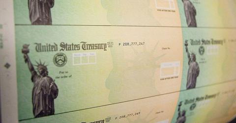 Blank stimulus checks