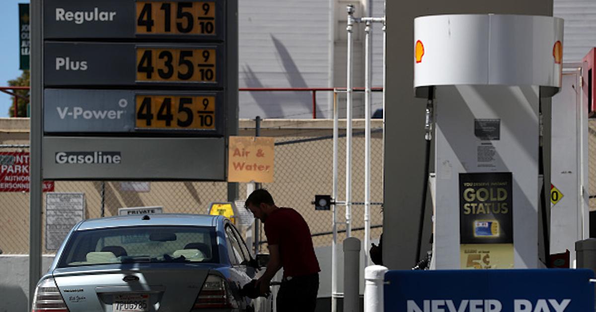 Bay area Shell gas station