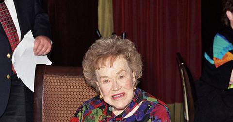 Julia Child at her 90th birthday celebration in 2002