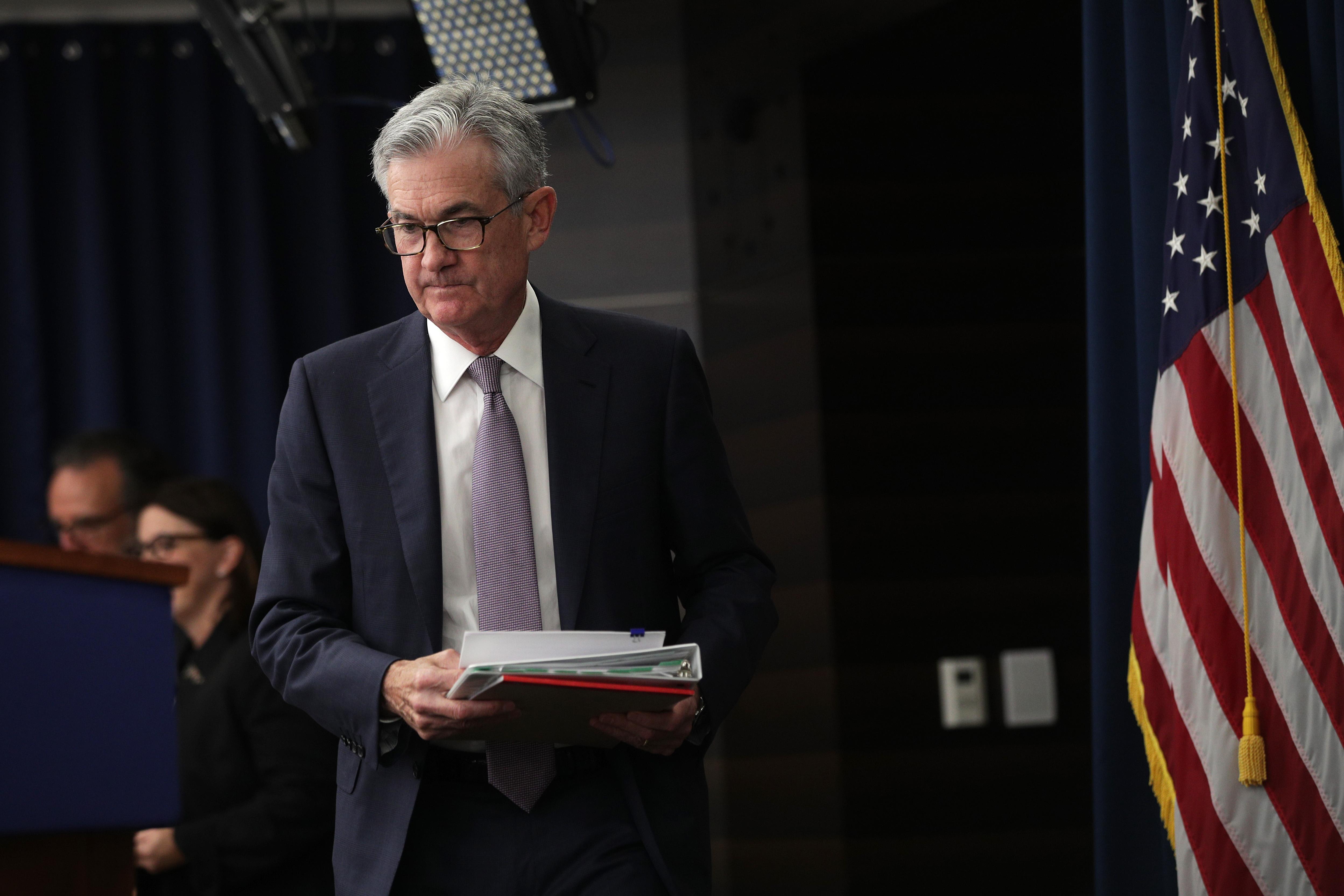 Fed chair Jerome Powell