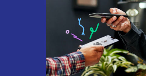 People paying with Venmo QR codes