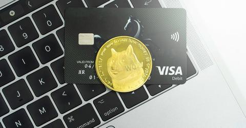 Dogecoin on computer