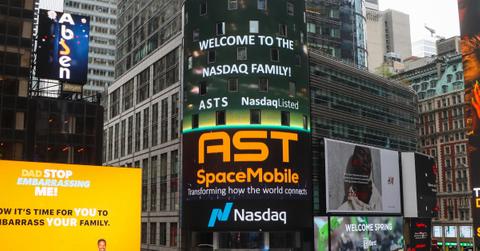 AST SpaceMobile listing on the Nasdaq