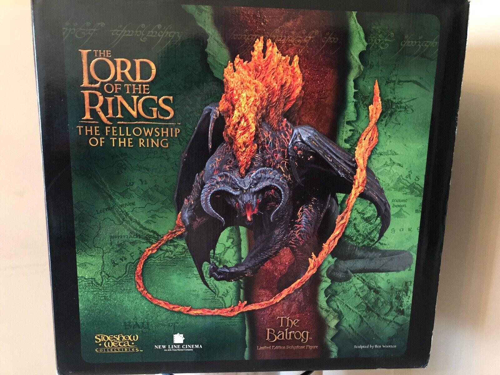 Balrog 'Lord of the Rings' 2002 Sideshow WETA Polystone Statue