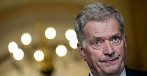 Finnish president Sauli Niinisto