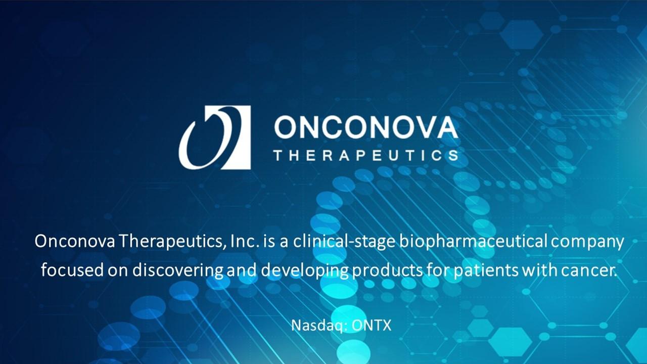 Onconova Therapeutics advertisement