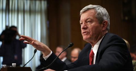 Max Baucus Speaking.