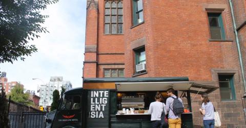Intelligentsia coffee truck is part of direct trade