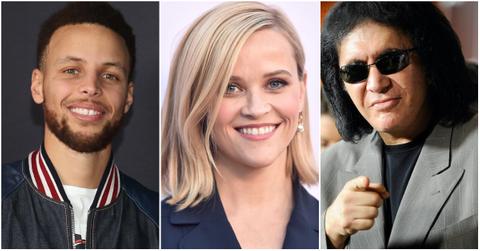 stephen curry, reese witherspoon, geen simmons