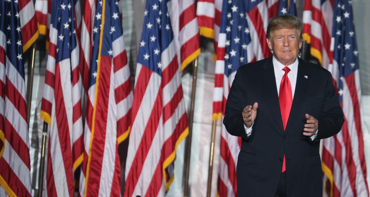 Donald Trump at Iowa rally