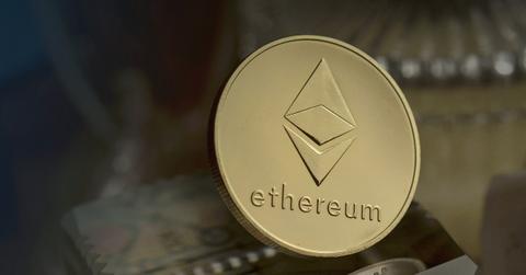 Ethereum coin illustration