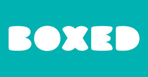 Boxed logo