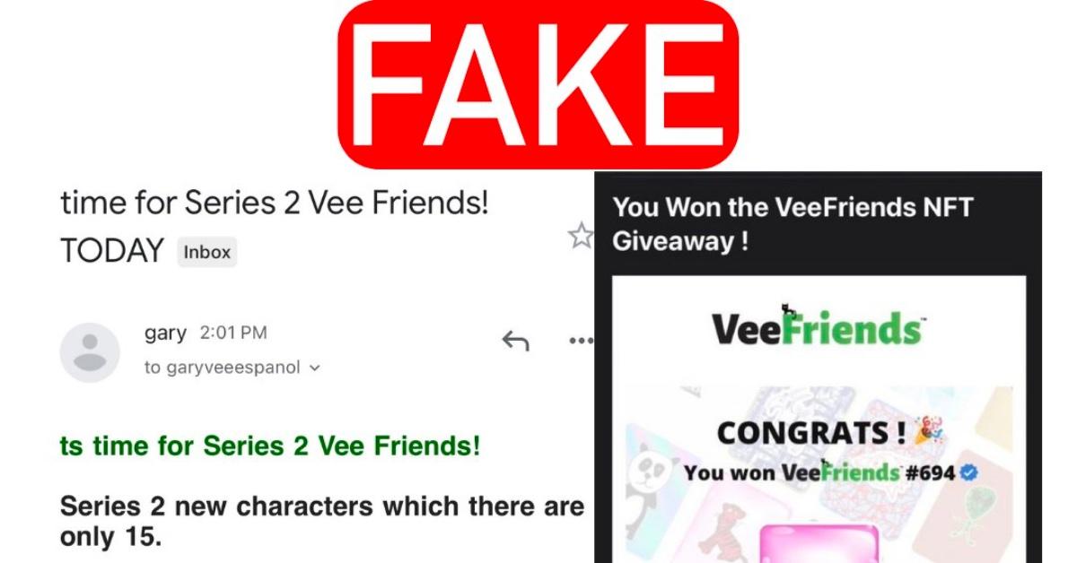 VeeFriends scams