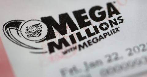 Mega Millions lottery ticket