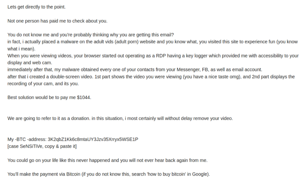 Here's How Bitcoin Email Scams Have Evolved in 2020 Due to COVID-19