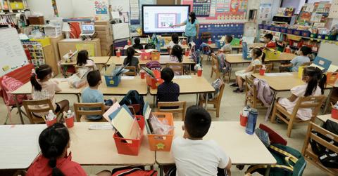 A classroom in a religious school