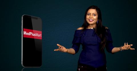 MedPlus Mart advertisement