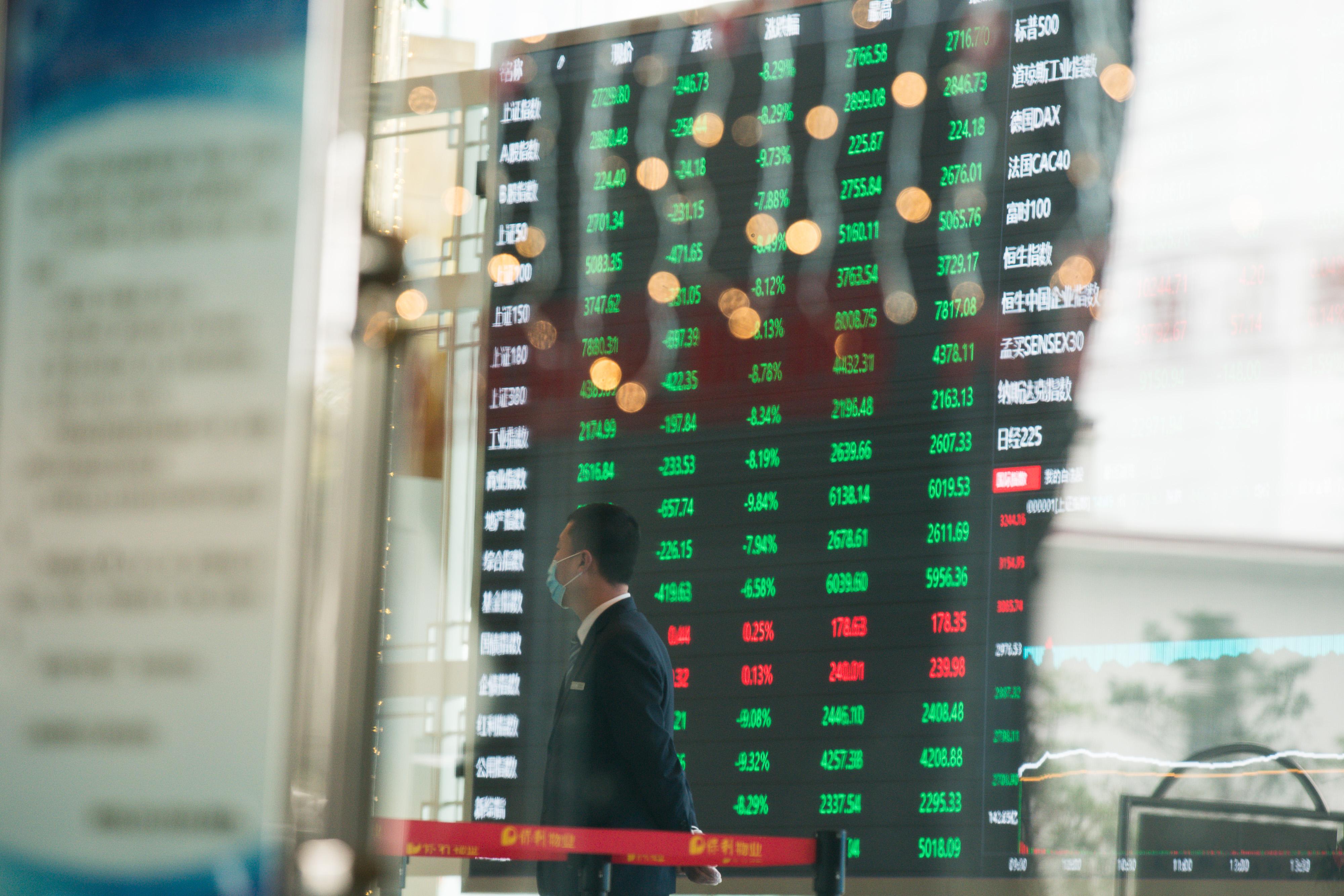 Chinese stock market exchange