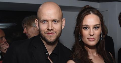 Daniel Ek and his wife Sofia
