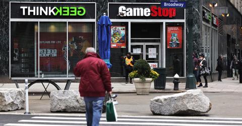 GameStop store in Manhattan
