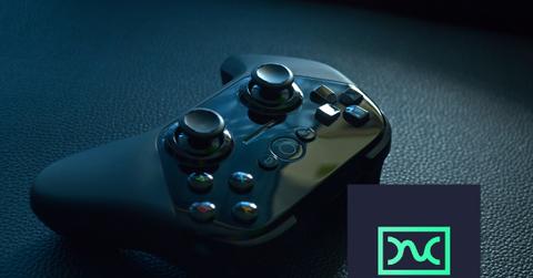 Black Wireless Game controller