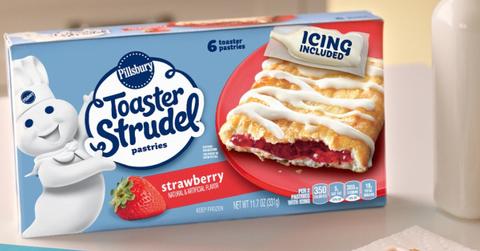 Pillsbury Toaster Strudel box
