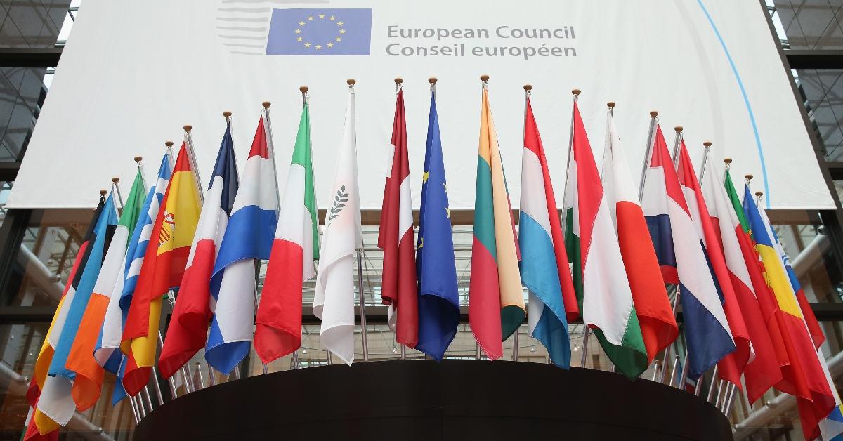 European Council flags