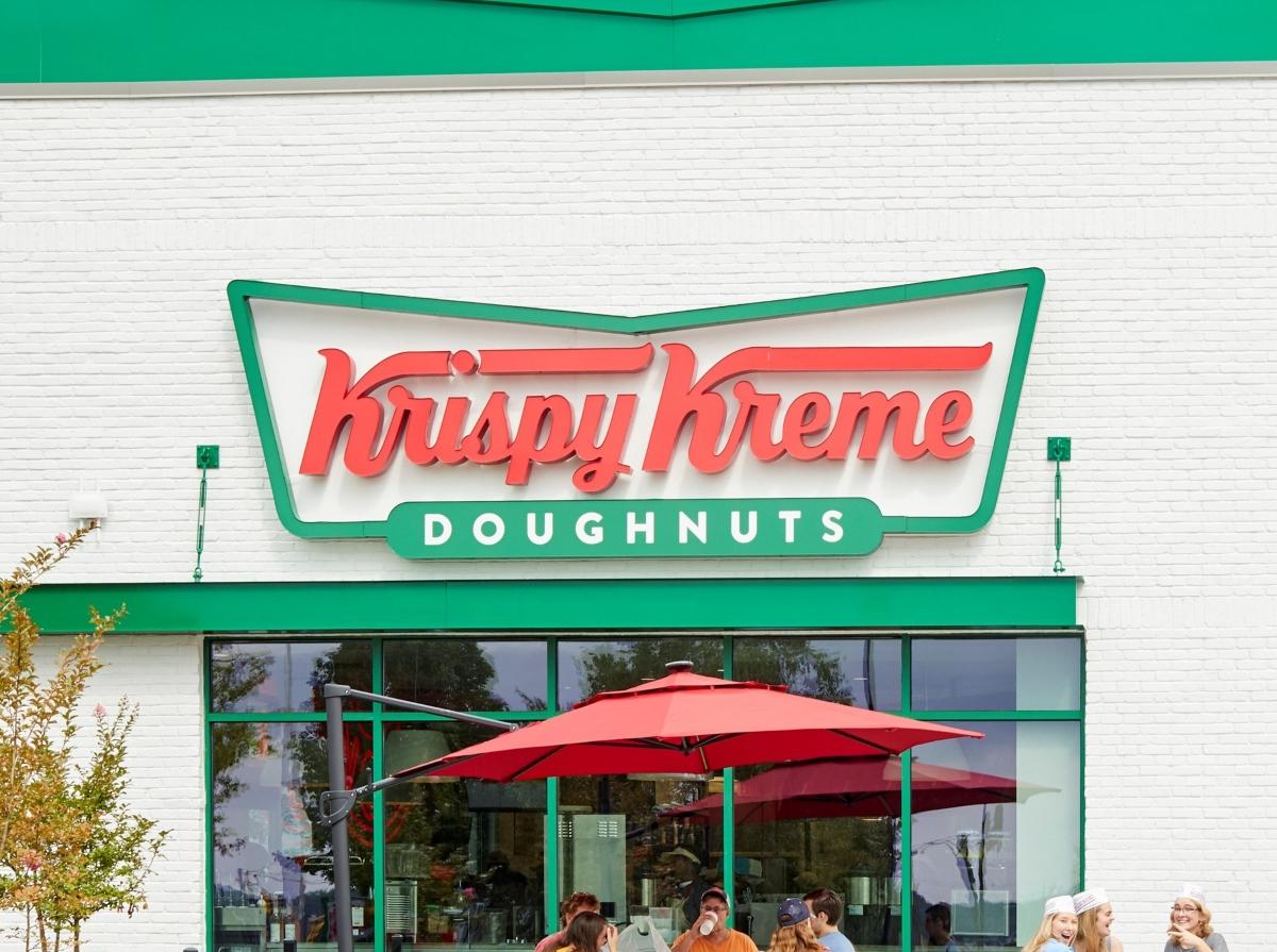 Krispy Kreme store sign