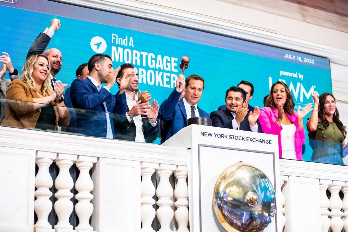 Mat Ishbia ringing NYSE bell