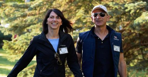 jeff and mackenzie bezos