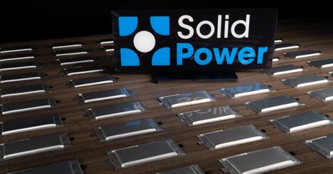 Solid Power solid-state batteries