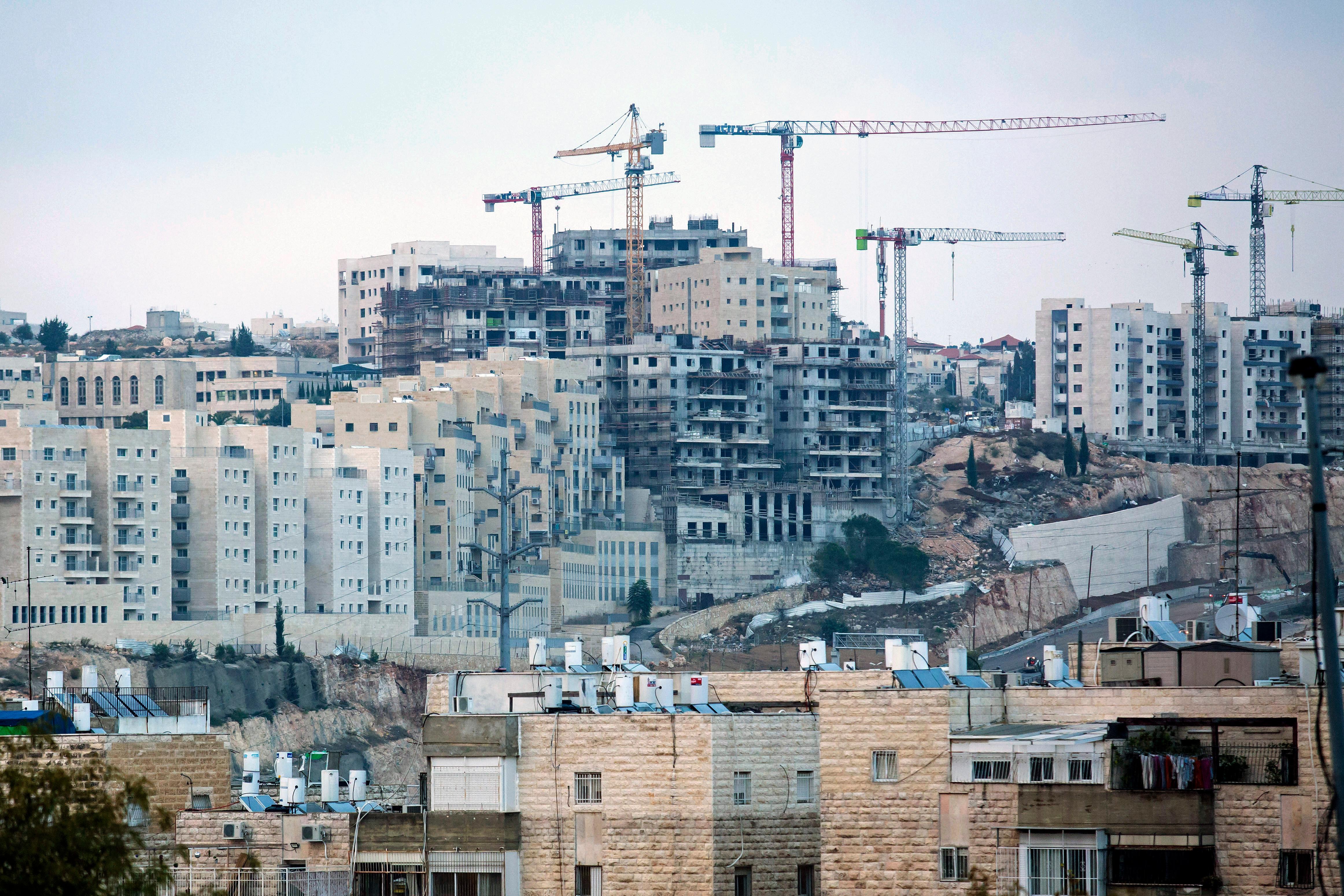 Israeli settlement expansion project