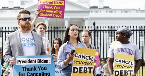 Student loan forgiveness rally