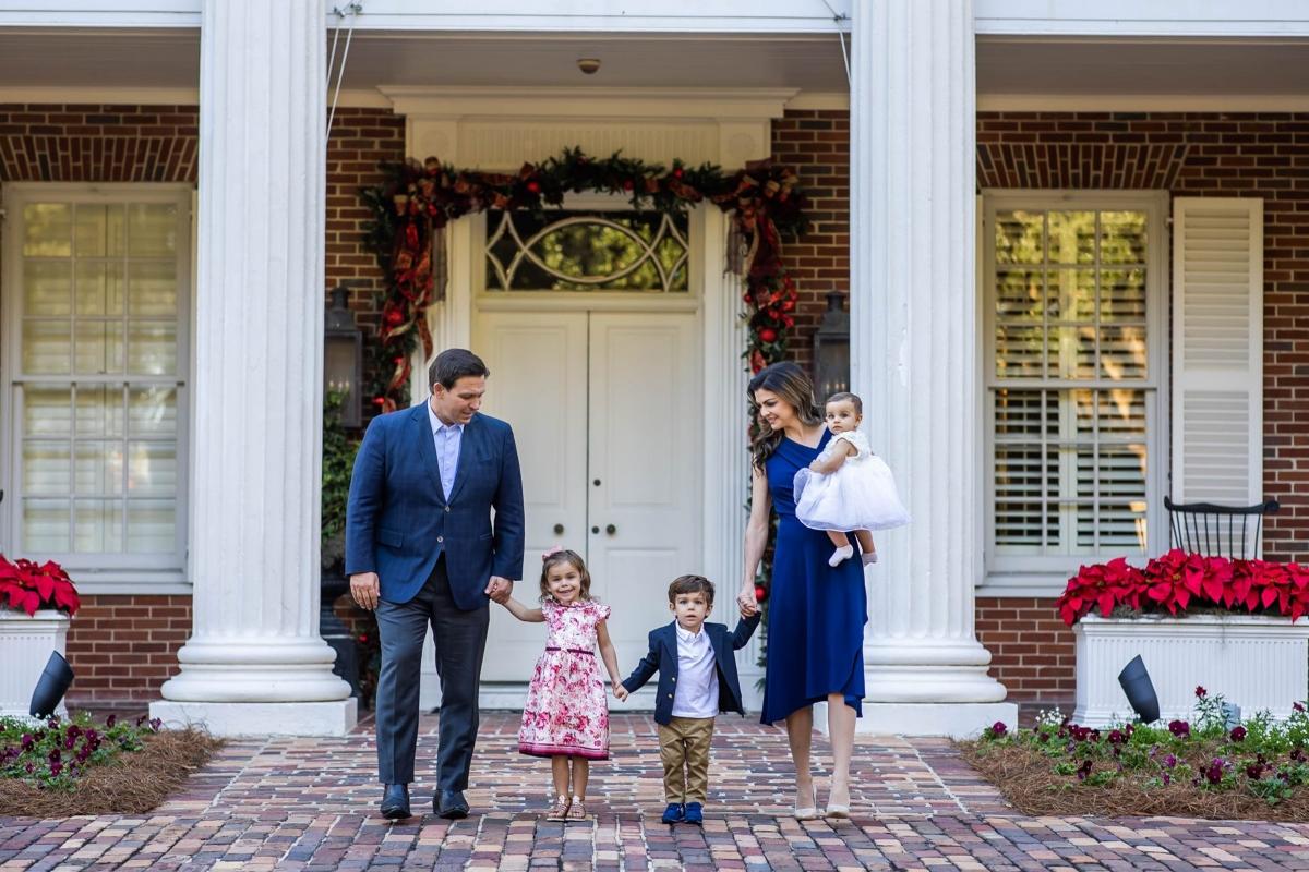 Ron DeSantis and his family