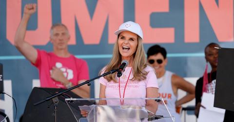 Maria Shriver at an event