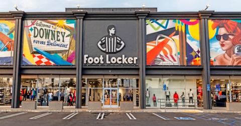 A Foot Locker storefront