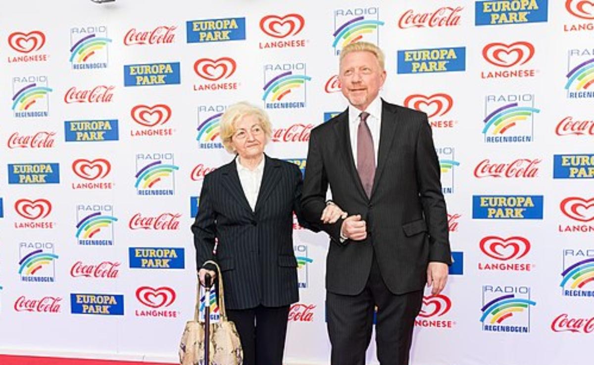 Becker and mother