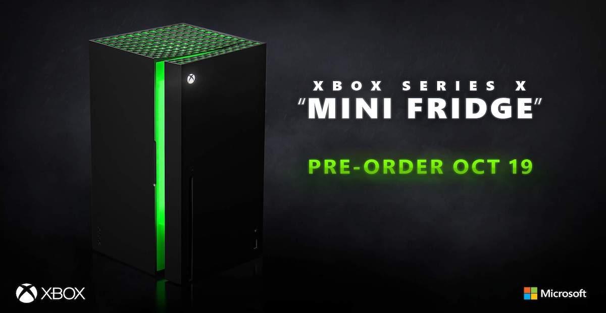 X-box series X mini fridge 