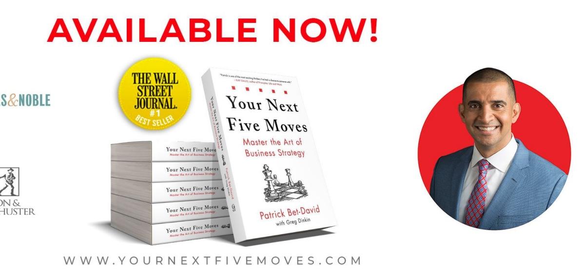 A stack of 'Your Next Five Moves' books