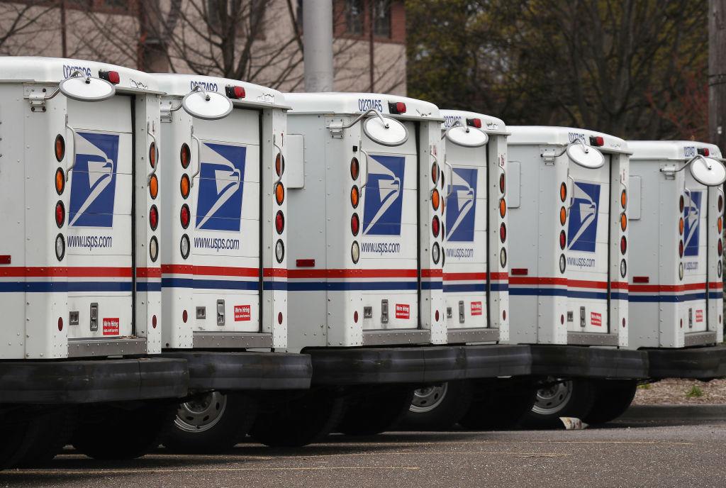 us postal service truck