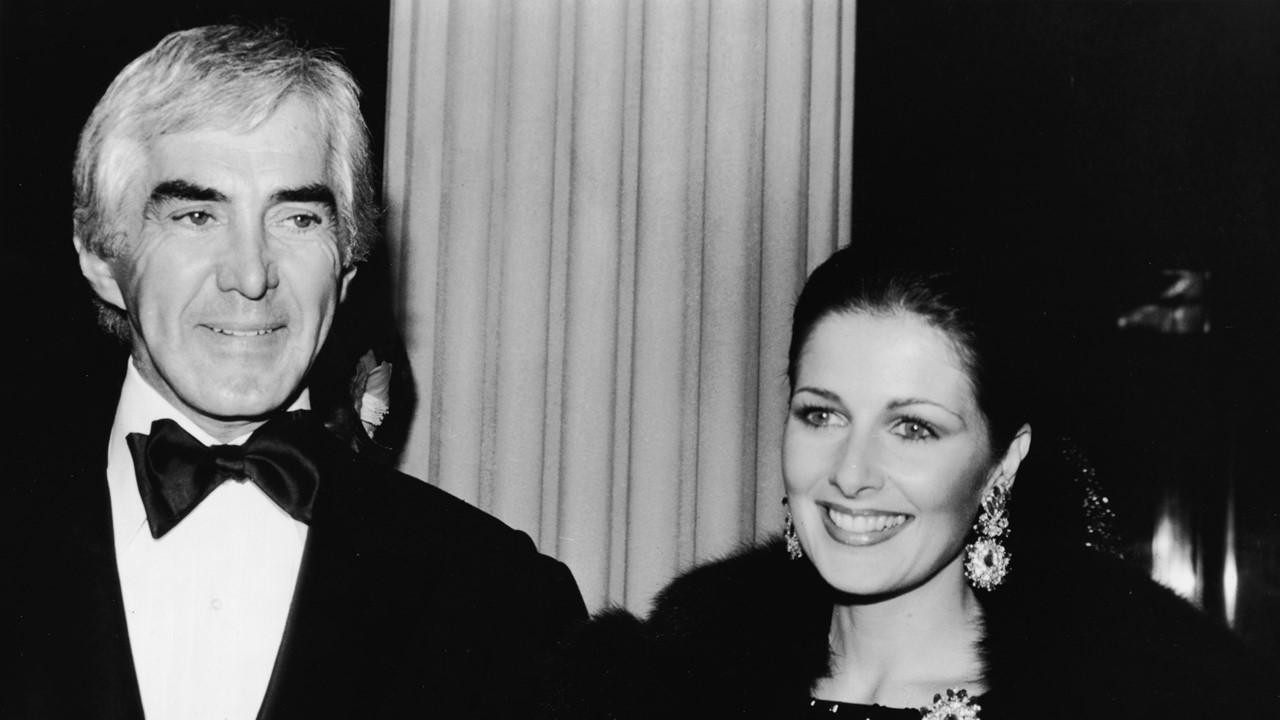 John DeLorean and Cristina Ferrare