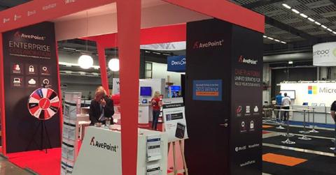 An AvePoint booth