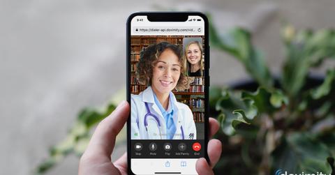 Doximity on a smartphone