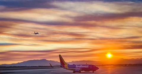Southwest Airlines plane on a runway