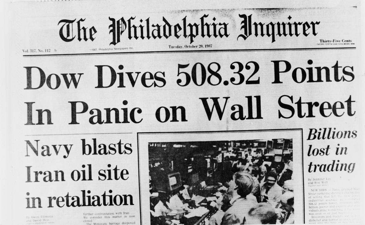 us stock marker crashes of the past