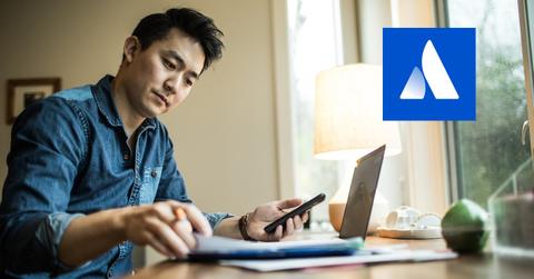 atlassian vs other work from home stocks