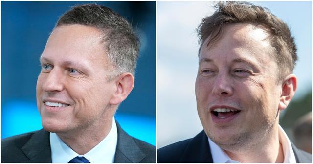 Peter Thiel Elon Musk Through The Years