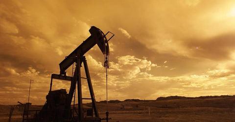 uploads///oil pump jack sunset clouds