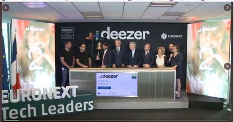 Deezer lists in Paris